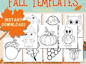 Are you on the hunt for super easy fall coloring pages to jazz up your preschool or kindergarten class? Snag these delightful, printable autumn-themed templates perfect for decorating, crafting, and getting little hands busy! Whether you're splashing on watercolors or showing off your calligraphy skills, these simple designs—think cozy leaves and a cheerful pumpkin—are ready to be transformed into a whimsical fall banner or a fun activity for your kiddos. Just click and download your bundle of fall fun today!