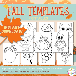 Are you on the hunt for super easy fall coloring pages to jazz up your preschool or kindergarten class? Snag these delightful, printable autumn-themed templates perfect for decorating, crafting, and getting little hands busy! Whether you're splashing on watercolors or showing off your calligraphy skills, these simple designs—think cozy leaves and a cheerful pumpkin—are ready to be transformed into a whimsical fall banner or a fun activity for your kiddos. Just click and download your bundle of fall fun today!