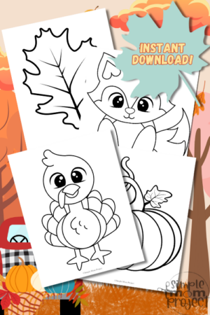Fall and Autumn Printable Templates - Simple Mom Project Store
