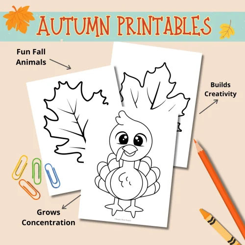 Printable summer craft templates bundle featuring over 100 summer-themed pages for preschool and kindergarten kids.