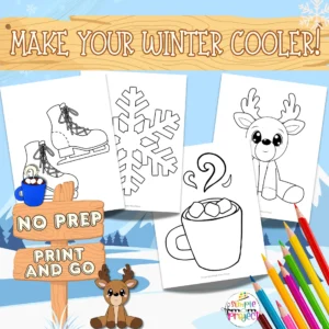 Grab these easy, printable winter Themed templates for winter decor, winter crafts and elementary school teachers, students preschoolers and toddlers. From a winter hat, snowman, mitten, clothes, winter tree, snowflakes and more, you can easily turn these winter templates into a fun winter themed banner or winter coloring activity for your kids. Easily click and download your set of our winter templates today!