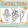 Are you on the hunt for super easy fall coloring pages to jazz up your preschool or kindergarten class? Snag these delightful, printable autumn-themed templates perfect for decorating, crafting, and getting little hands busy! Whether you're splashing on watercolors or showing off your calligraphy skills, these simple designs—think cozy leaves and a cheerful pumpkin—are ready to be transformed into a whimsical fall banner or a fun activity for your kiddos. Just click and download your bundle of fall fun today!