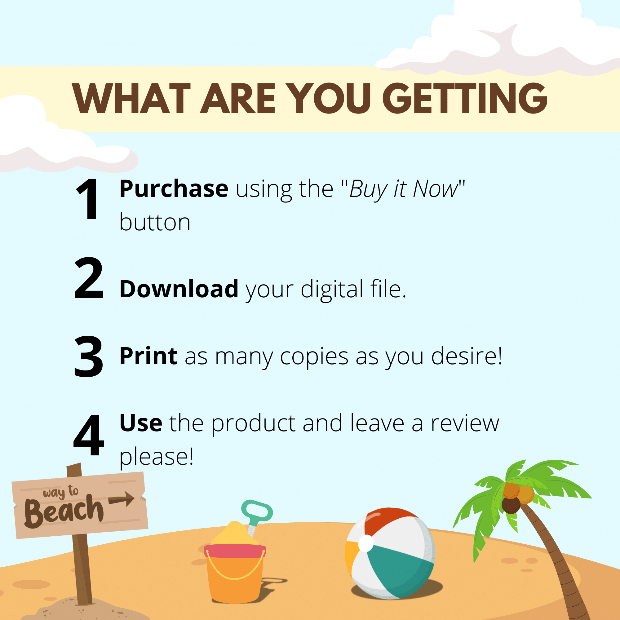 Summer Beach Templates for Kids (100+ Printable Activities) - Image 8