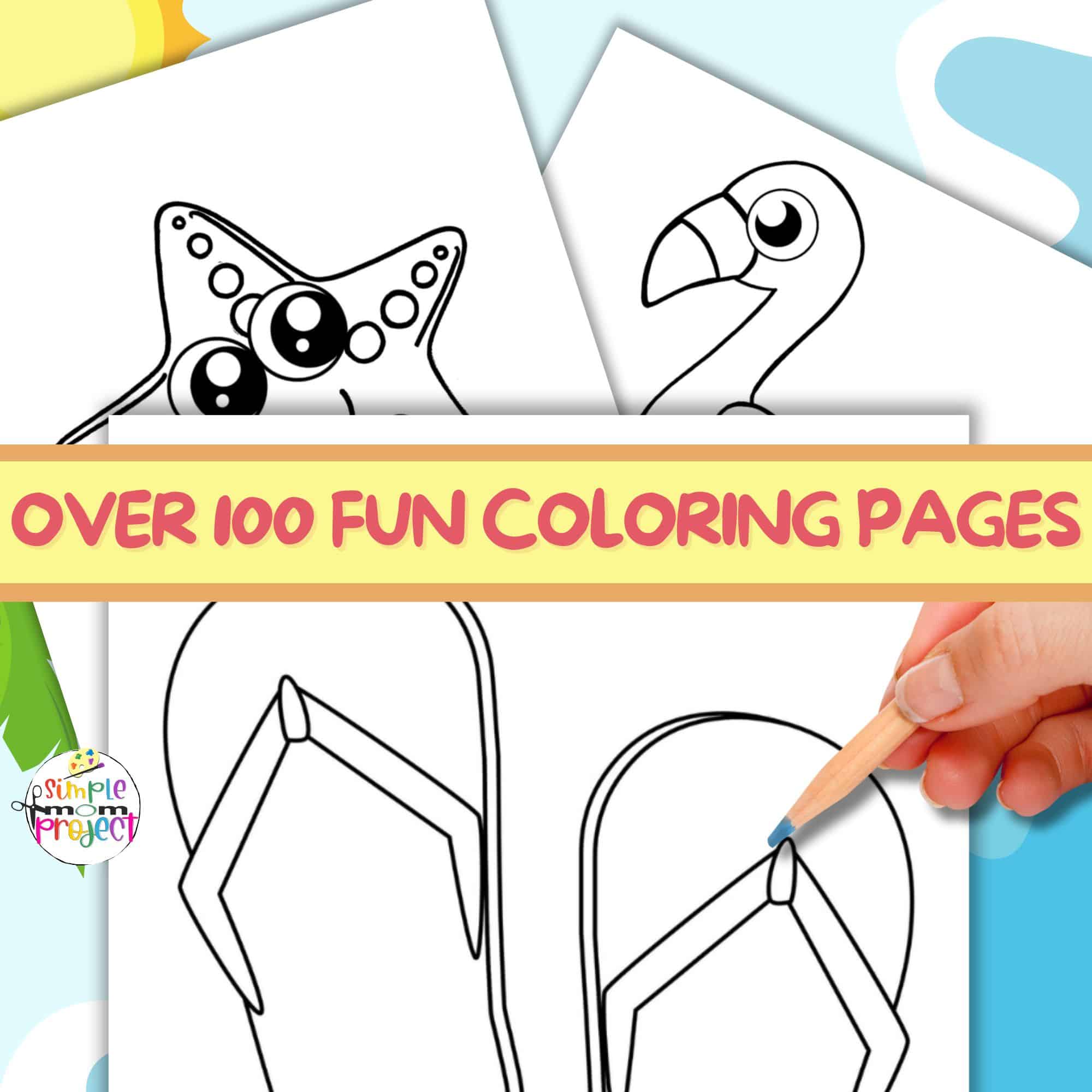 Summer Printable Templates for Kids (100+ Easy Activities) - Image 5