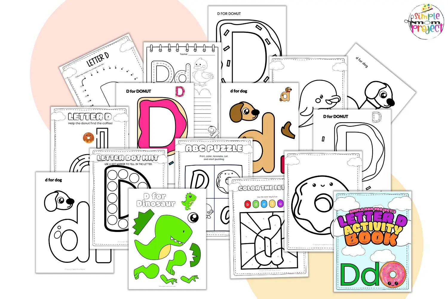Unleash your creativity with fun printable letter D craft templates for all ages! These crafts enhance skills, creativity, and focus while providing a joyful experience. After crafting, practice writing both uppercase and lowercase "D." Easy to assemble with common household items, these templates promise endless fun and creativity!