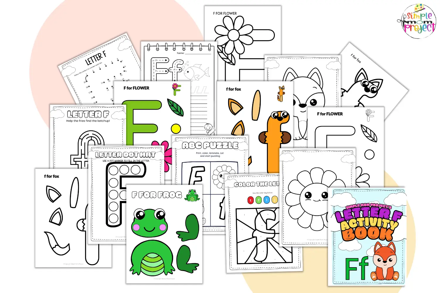 With the letter F pack, children can immerse themselves in the alphabet, beginning their exploration of sounds, writing, and both uppercase and lowercase letter F. This printable letter f activity book presents a fantastic opportunity for young ones to enhance their motor skills, improve their concentration, and express their creativity. But wait, who says only the kids can enjoy it? These creative letter F printables are a delightful way for the entire family to have fun together!