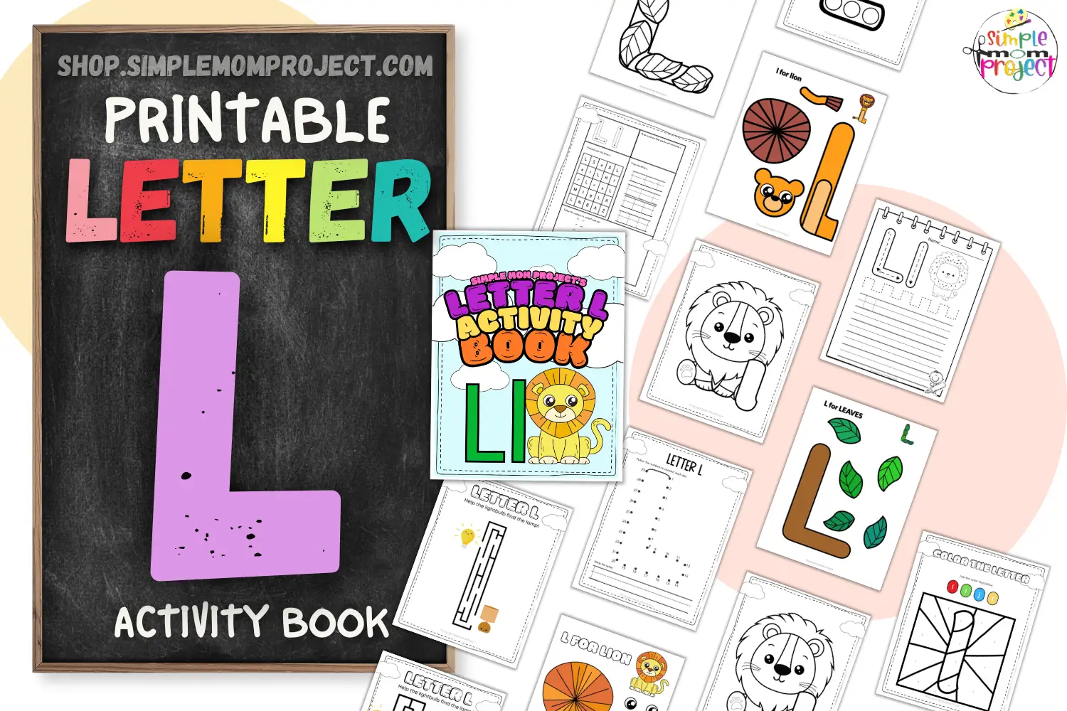 Letter l printable, l worksheets, instant download, l preschool, toddlers, l coloring page, l uppercase, l lowercase, abc kindergarten, letter l phonics, letter l handwriting, letter l tracing, letter l pdf