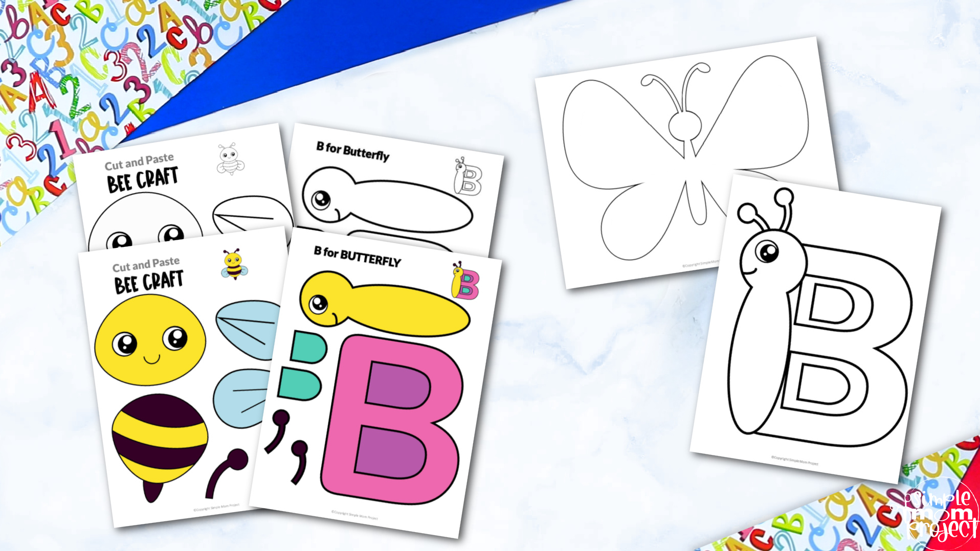 Fun Letter B Craft Bundle - Simple Mom Project Store