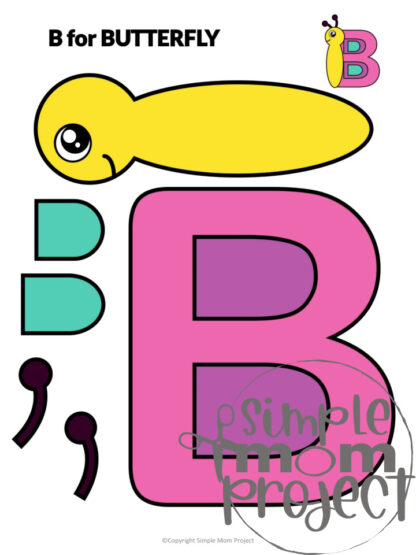 Fun Letter B Craft Bundle - Simple Mom Project Store