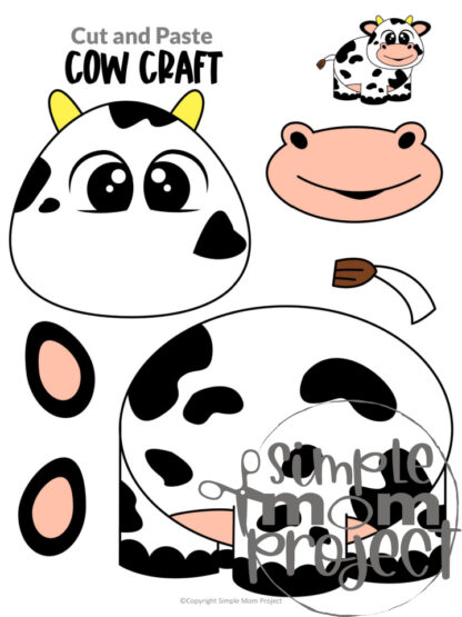 Take out your crafting materials and get our fun printable letter C craft bundle suitable for kids of all ages. Use our printable cow cut and paste crafts, letter C coloring page and cat template to teach your preschoolers the /C/ sound. Kids will love these simple activities and you will love how easy the prep is! Print your copy now!