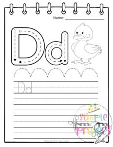 Unleash your creativity with fun printable letter D craft templates for all ages! These crafts enhance skills, creativity, and focus while providing a joyful experience. After crafting, practice writing both uppercase and lowercase "D." Easy to assemble with common household items, these templates promise endless fun and creativity!