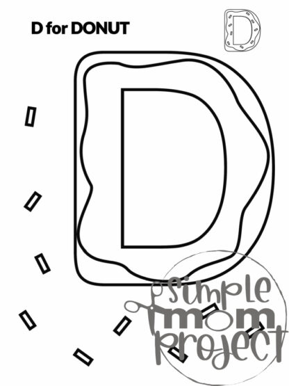 Fun Letter D Craft Bundle - Simple Mom Project Store