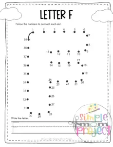 With the letter F pack, children can immerse themselves in the alphabet, beginning their exploration of sounds, writing, and both uppercase and lowercase letter F. This printable letter f activity book presents a fantastic opportunity for young ones to enhance their motor skills, improve their concentration, and express their creativity. But wait, who says only the kids can enjoy it? These creative letter F printables are a delightful way for the entire family to have fun together!