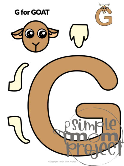 Download and purchase this fun printable letter G craft bundle today. This bundle includes letter G for goat craft, letter G coloring page, giraffe cut and paste and grape template that’s perfect to use when teaching your preschoolers the G sound. Our letter G printable crafts are perfect to share to your family and friends. Be sure to print your copy now!