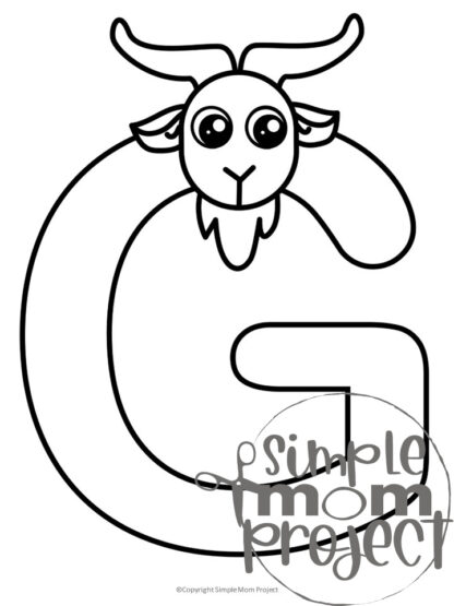 Easy and Fun Letter G Craft Printable Bundle Learning Activity for Kids ...