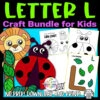 Click now to download and purchase our fun printable letter L craft bundle for your toddler, preschool and kindergarten kids. Teach your kids the letter L with our lion cut and paste crafts, L for leaves crafts and a cute ladybug template. Kids will enjoy and learn at the same time with this low prep activity. Print your copy now and share it with others!