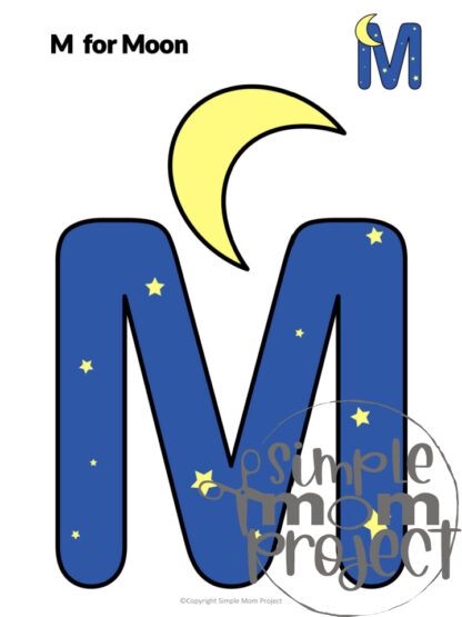 Grab our fun and easy printable letter M crafts for your children. It’s the ideal activity for teaching your little ones about letter M and simple words such as moon, monkey, mouse, etc. This printable letter M craft bundle includes letter M for moon crafts, monkey cut and paste crafts, letter M coloring page and a cute mouse template that kids will surely enjoy making. Make sure to print your copy now!