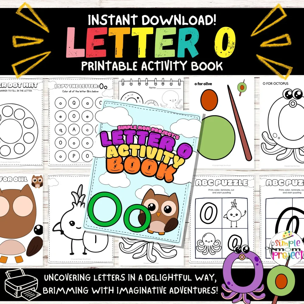 Kids can enjoy learning the alphabet with a preschool pack of letter O crafts featuring fun activities that teach sounds and shapes. This set includes 25 printables for creative projects like custom cards and decorations, enhancing coloring and fine motor skills. Perfect for weekends or school breaks, these activities foster bonding and creativity as children cut, glue, and paint their letter O masterpieces. The crafts are both entertaining and educational, making them an ideal resource for parents and teachers. Grab your letter O templates now for a fun crafting experience!
