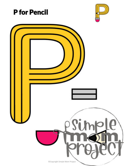 Grab our easy, low prep printable letter P craft templates for your little ones. Teach your kids the letter P sound with our P is for pencil crafts, cut and paste pig crafts and a fluffy penguin template. It’s a fun activity to keep your kids’ little hands busy and motivated. Be sure to print your letter P templates now!