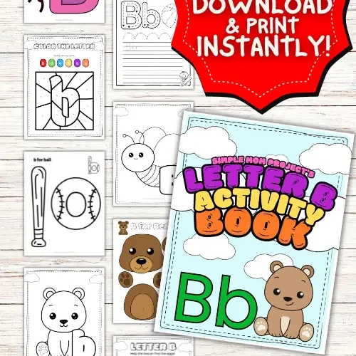 Kids love crafting and transforming their creations into playtime companions! With printable letter B craft templates, you can create fun projects like cut and paste and letter b coloring pages for imaginative play. These activities are great for developing fine motor skills and learning the "B" sound and words starting with it. Share these templates with bug or butterfly enthusiasts!