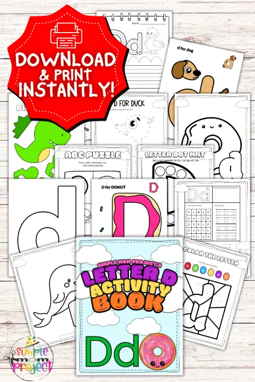Unleash your creativity with fun printable letter D craft templates for all ages! These crafts enhance skills, creativity, and focus while providing a joyful experience. After crafting, practice writing both uppercase and lowercase "D." Easy to assemble with common household items, these templates promise endless fun and creativity!