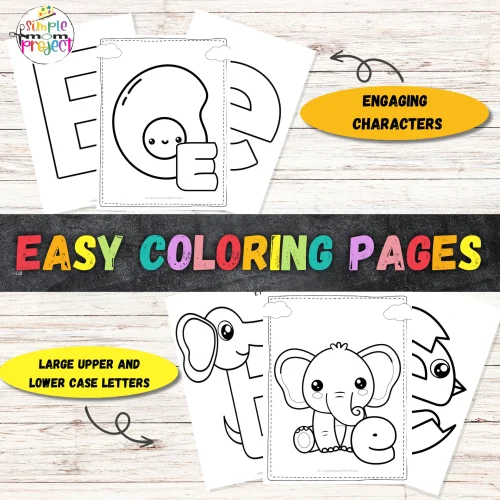 Keep restless kids engaged with printable letter E craft templates featuring elephants in color and black & white. These activities are fantastic for developing fine motor skills while also teaching the "E" sound and words that start with it. Be sure to share these templates with enthusiasts of elephant and egg!