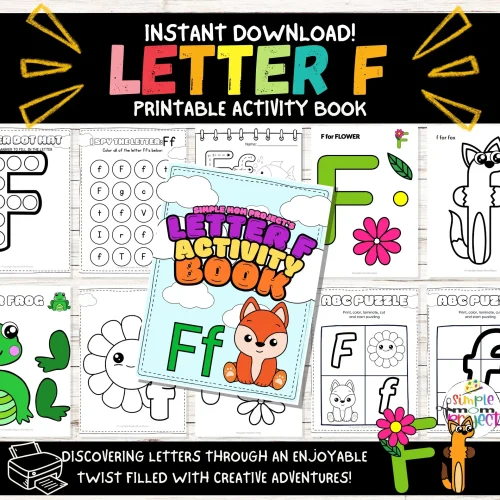 With the letter F pack, children can immerse themselves in the alphabet, beginning their exploration of sounds, writing, and both uppercase and lowercase letter F. This printable letter f activity book presents a fantastic opportunity for young ones to enhance their motor skills, improve their concentration, and express their creativity. But wait, who says only the kids can enjoy it? These creative letter F printables are a delightful way for the entire family to have fun together!