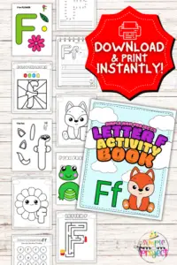 With the letter F pack, children can immerse themselves in the alphabet, beginning their exploration of sounds, writing, and both uppercase and lowercase letter F. This printable letter f activity book presents a fantastic opportunity for young ones to enhance their motor skills, improve their concentration, and express their creativity. But wait, who says only the kids can enjoy it? These creative letter F printables are a delightful way for the entire family to have fun together!