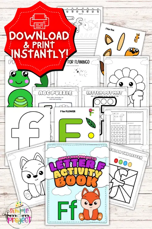 With the letter F pack, children can immerse themselves in the alphabet, beginning their exploration of sounds, writing, and both uppercase and lowercase letter F. This printable letter f activity book presents a fantastic opportunity for young ones to enhance their motor skills, improve their concentration, and express their creativity. But wait, who says only the kids can enjoy it? These creative letter F printables are a delightful way for the entire family to have fun together!