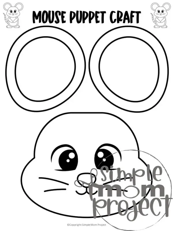 Do your kids love Mickey Mouse and Minnie Mouse? Then they will surely enjoy making this printable mouse shape craft into fun paper bag animal puppets! This mouse hand puppet template is great to use for teaching the letter M. Click now to purchase your mouse puppet printable template today!