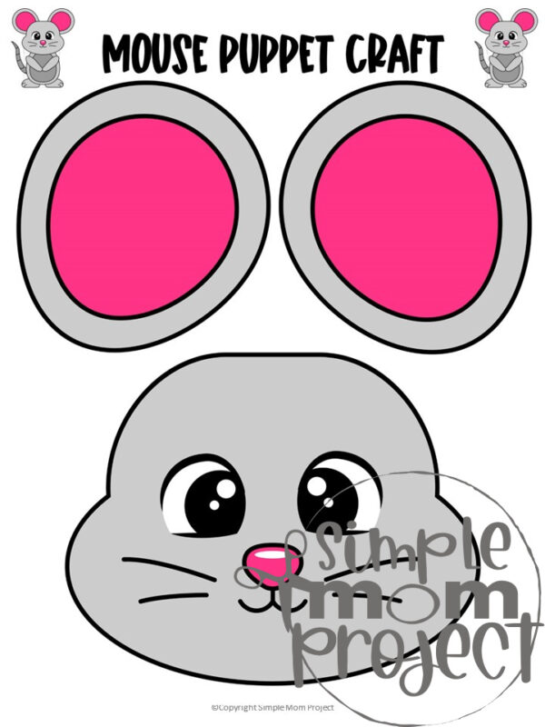 Do your kids love Mickey Mouse and Minnie Mouse? Then they will surely enjoy making this printable mouse shape craft into fun paper bag animal puppets! This mouse hand puppet template is great to use for teaching the letter M. Click now to purchase your mouse puppet printable template today!