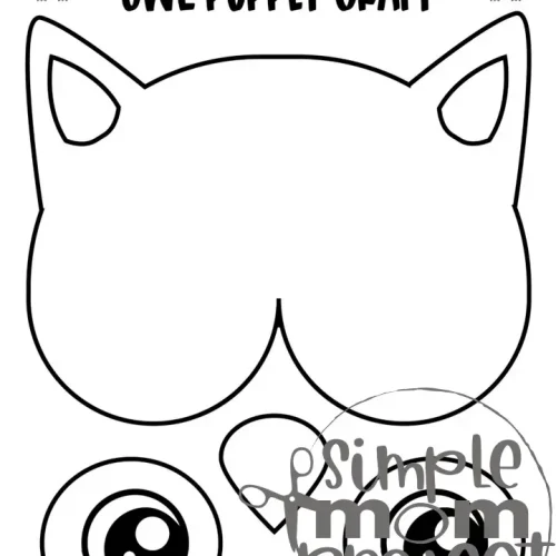 Are you searching for a basic snowy owl template to turn into fun paper bag cartoon owl animal puppets for your kids? This easy printable owl template is perfect for your bird lesson plans, woodland animal puppet shows and owl themed decorations. Click now to purchase your own barn owl template today!