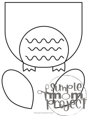 Owl Paper Bag Puppet Craft Template - Simple Mom Project Store