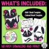 If you’re looking for a basic printable skunk template, we’ve got you covered. This easy cut-and-paste skunk template is perfect to make a paper bag skunk puppet, paper plate skunk, skunk popsicle stick craft and skunk mask. Use this fun skunk paper bag puppet for your forest animals puppet show. Click now to purchase your copy today!