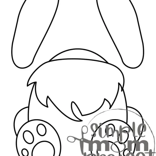 Printable Woodland Animal Skunk Paper Bag Puppet Craft 2