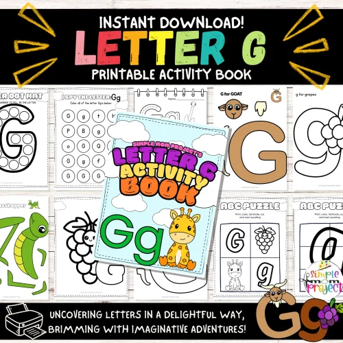 Looking for easy and fun alphabet crafts? Check out these letter G templates that are simple enough for young children! The package includes both black & white and colorful cut-and-paste templates, featuring a funky giraffe and a grape drawing. These crafts are enjoyable and educational, encouraging creativity. Kids can cut, glue, and personalize their creations with colors and decorations. Ideal for quality time at home or in classrooms, grab your letter G template set and let the artistic fun begin!