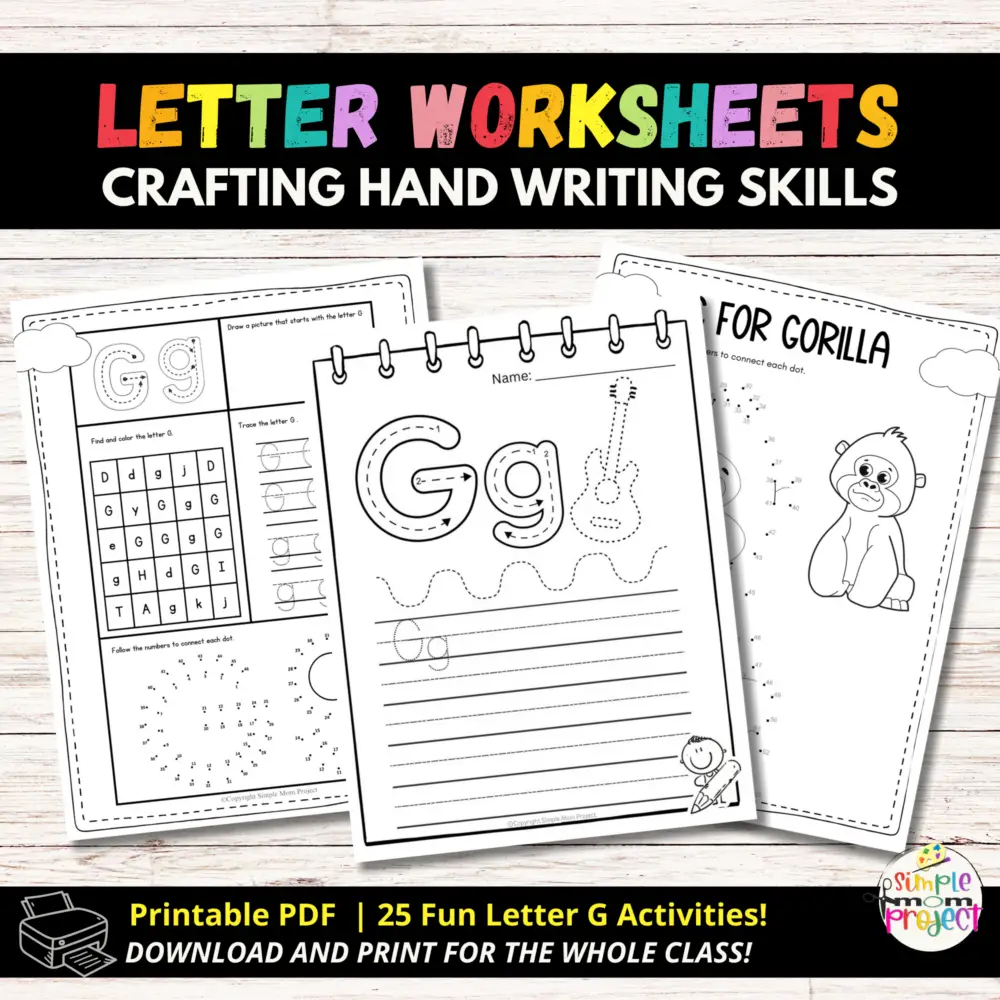 Looking for easy and fun alphabet crafts? Check out these letter G templates that are simple enough for young children! The package includes both black & white and colorful cut-and-paste templates, featuring a funky giraffe and a grape drawing. These crafts are enjoyable and educational, encouraging creativity. Kids can cut, glue, and personalize their creations with colors and decorations. Ideal for quality time at home or in classrooms, grab your letter G template set and let the artistic fun begin!