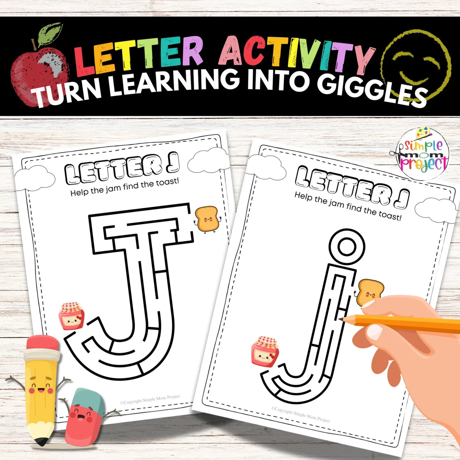This printable letter J craft pack makes learning fun for kids by helping them master the /J/ sound and write the letter J in both uppercase and lowercase. The templates allow children to create quirky puppets and explore jellyfish facts, turning crafting into an entertaining activity for the whole family. Parents and kids can enjoy a bonding experience while being creative with minimal preparation needed. Grab the letter J template set today for a delightful and educational crafting adventure!