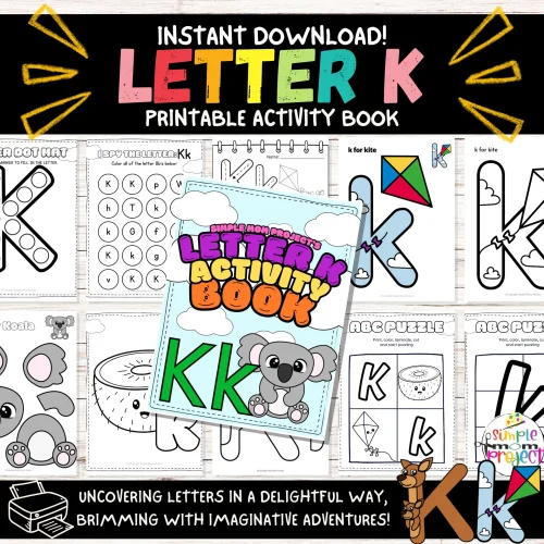 Transform mundane ABC drills into a colorful adventure with fun letter K craft templates suitable for all ages. These crafts, featuring kooky kangaroos and majestic koalas, also serve as playful puppets for added fun. They provide a creative family activity where kids can snip, stick, and paint to create letter K masterpieces. These printable crafts foster bonding and learning in a hassle-free way, both at home and in classrooms. Don't miss the chance to grab the letter K activity printable bundle!
