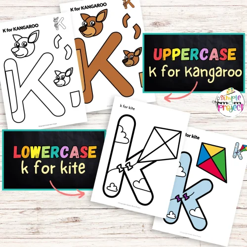 Transform mundane ABC drills into a colorful adventure with fun letter K craft templates suitable for all ages. These crafts, featuring kooky kangaroos and majestic koalas, also serve as playful puppets for added fun. They provide a creative family activity where kids can snip, stick, and paint to create letter K masterpieces. These printable crafts foster bonding and learning in a hassle-free way, both at home and in classrooms. Don't miss the chance to grab the letter K activity printable bundle!