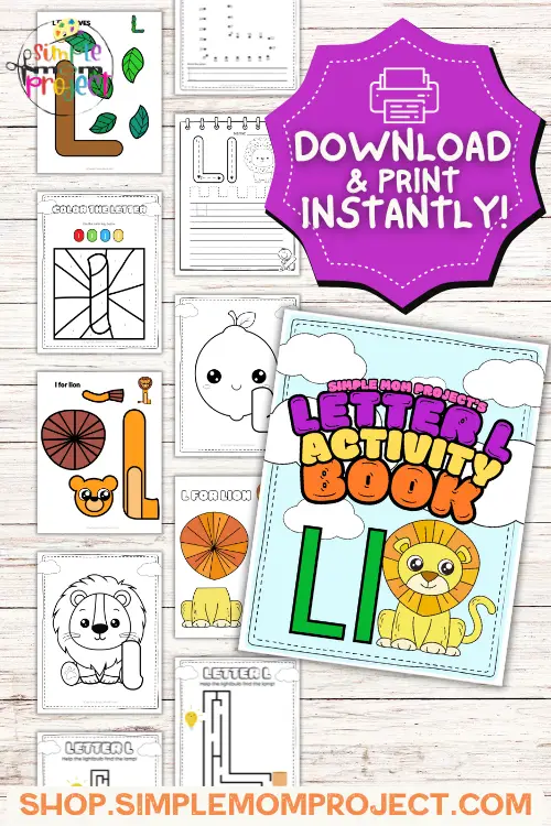 Letter l printable, l worksheets, instant download, l preschool, toddlers, l coloring page, l uppercase, l lowercase, abc kindergarten, letter l phonics, letter l handwriting, letter l tracing, letter l pdf