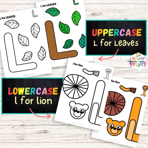Engage kids with fun printable letter L craft templates and worksheets! This bundle boosts scissor skills for preschoolers and allows toddlers to enjoy coloring. Finished creations can serve as decorations or puppets. These activities keep children busy while you manage chores, encouraging creativity with colors and crafts. Enjoy quality bonding time as these educational crafts spread joy. Grab your downloadable letter L templates today and start crafting!
