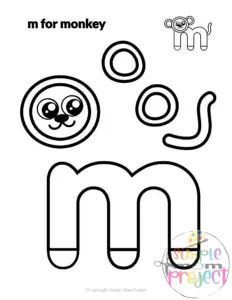 Letter m printable, m worksheets, instant download, m preschool, toddlers, m coloring page, m uppercase, m lowercase, abc kindergarten, letter m phonics, letter m handwriting, letter m tracing, letter m pdf