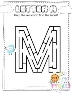Letter m printable, m worksheets, instant download, m preschool, toddlers, m coloring page, m uppercase, m lowercase, abc kindergarten, letter m phonics, letter m handwriting, letter m tracing, letter m pdf