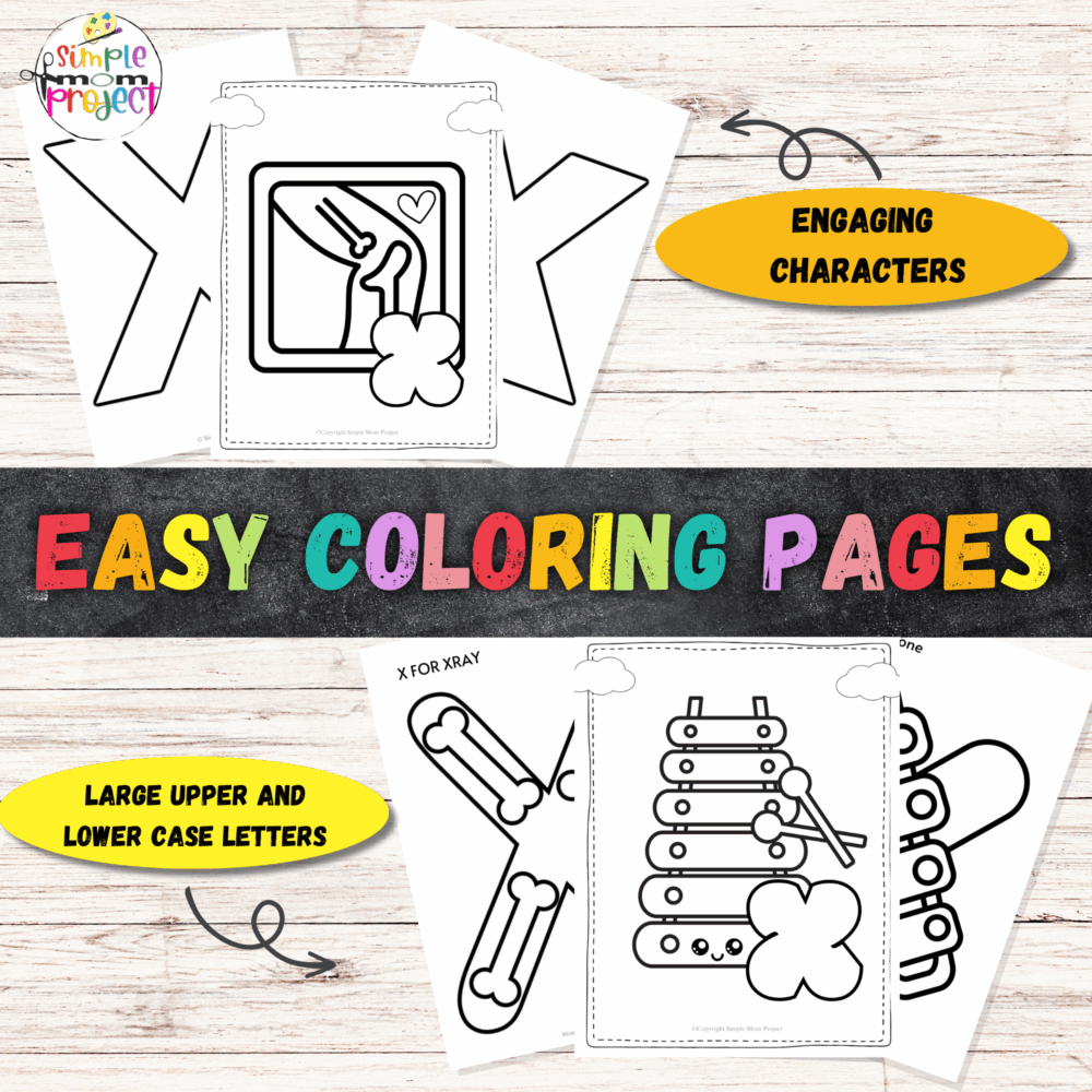 Fun Printable Letter X Craft Bundle Activity for Kids Learning - Image 4