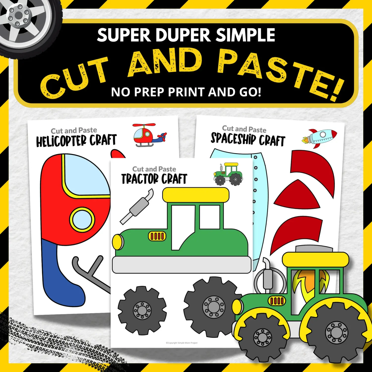 Are you on the hunt for vibrant, full-color printable vehicle crafts to keep your little ones giggling and crafting? Look no further! These adorable vehicle templates are perfect for your transportation-themed lesson plans and artsy escapades. Just snip, snip, and voilà! You've got delightful decorations or entertaining worksheets. So, what are you waiting for? Grab your copy and let the fun roll in!