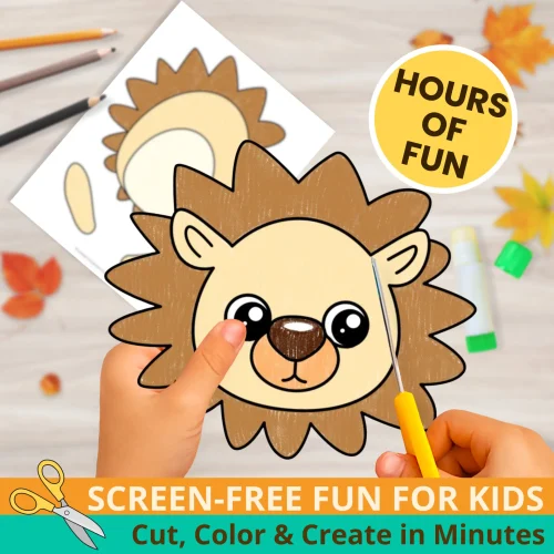 Teachers love this Hedgehog Paper Bag Puppet Template for woodland and fall lessons! Quick, no-prep, and mess-free craft time fun. 🍂🦔 #PreschoolCraft #WoodlandAnimals