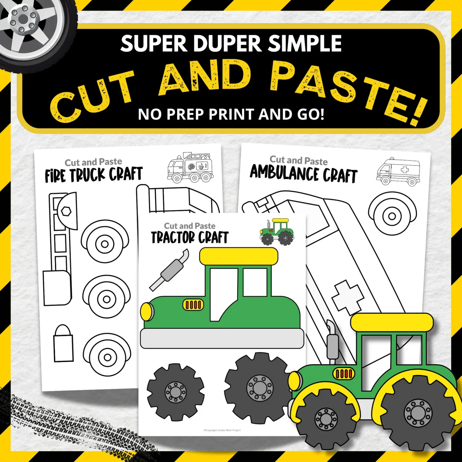 Searching for super simple cut-and-paste vehicle crafts for your little tykes? Look no further! These delightful, low-effort printable vehicle-themed bundles are a total hit for teaching kiddos all about the wacky world of transportation. Transform these adorable vehicle templates into fabulous home or classroom decor, pretend play props, and so much more! Snag your very own vehicle bundle craft today and watch the creativity zoom!