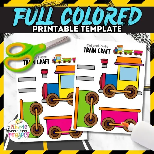 Children can cut out pieces from the template to create their dream train craft, using paints and colors for personalization. This activity offers bonding time and educational fun, making it a great way to enjoy creative moments. Get these printable train templates and start crafting!