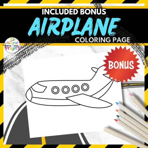 Create a fun printable airplane craft with simple supplies at home, suitable for kids of all ages. This project enhances coloring skills, hand-eye coordination, and imagination. Ideal for parties, decorating, or educational fun, it includes step-by-step images, instructions, and a tutorial video for easy crafting. Perfect for family bonding or group activities!